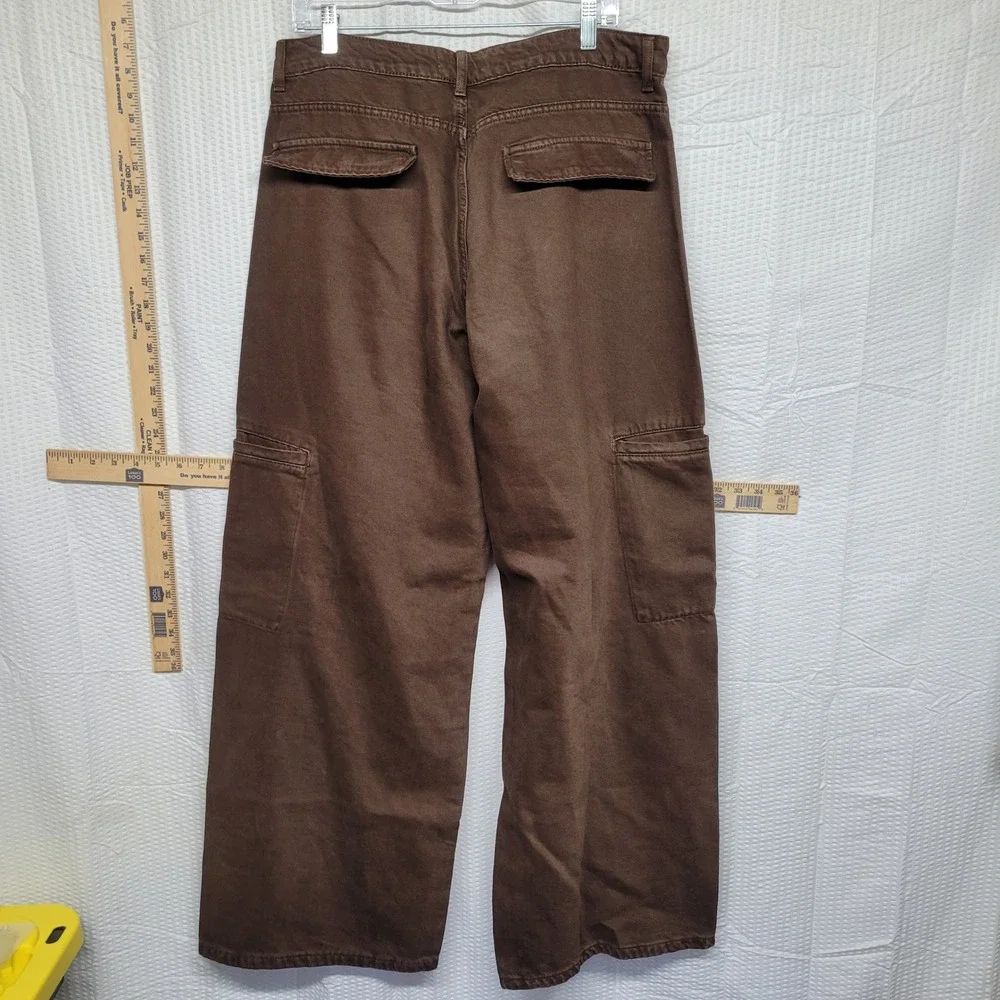 Zara brown wide